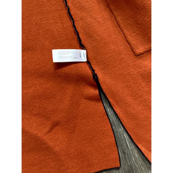 Chunky Knit Navy Cardigan Boho MCM Cozy Heritage Scandi Small Oversized Capsule - Picture 4 of 7